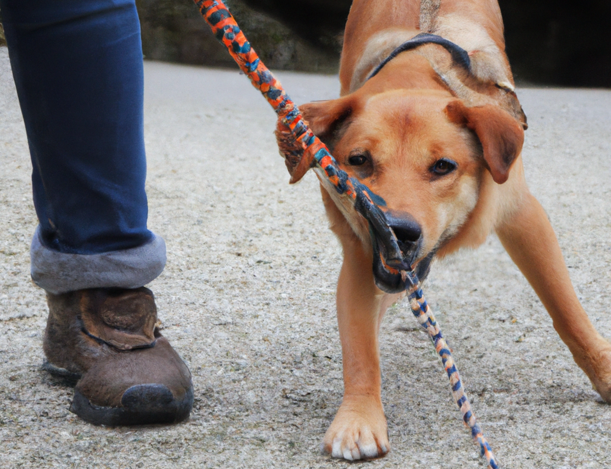 cosa fare se il cane tira al guinzaglio