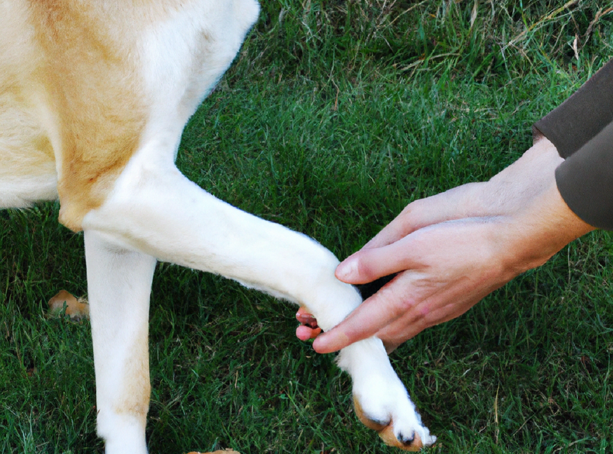 come insegnare al tuo cane a dare la zampa 1