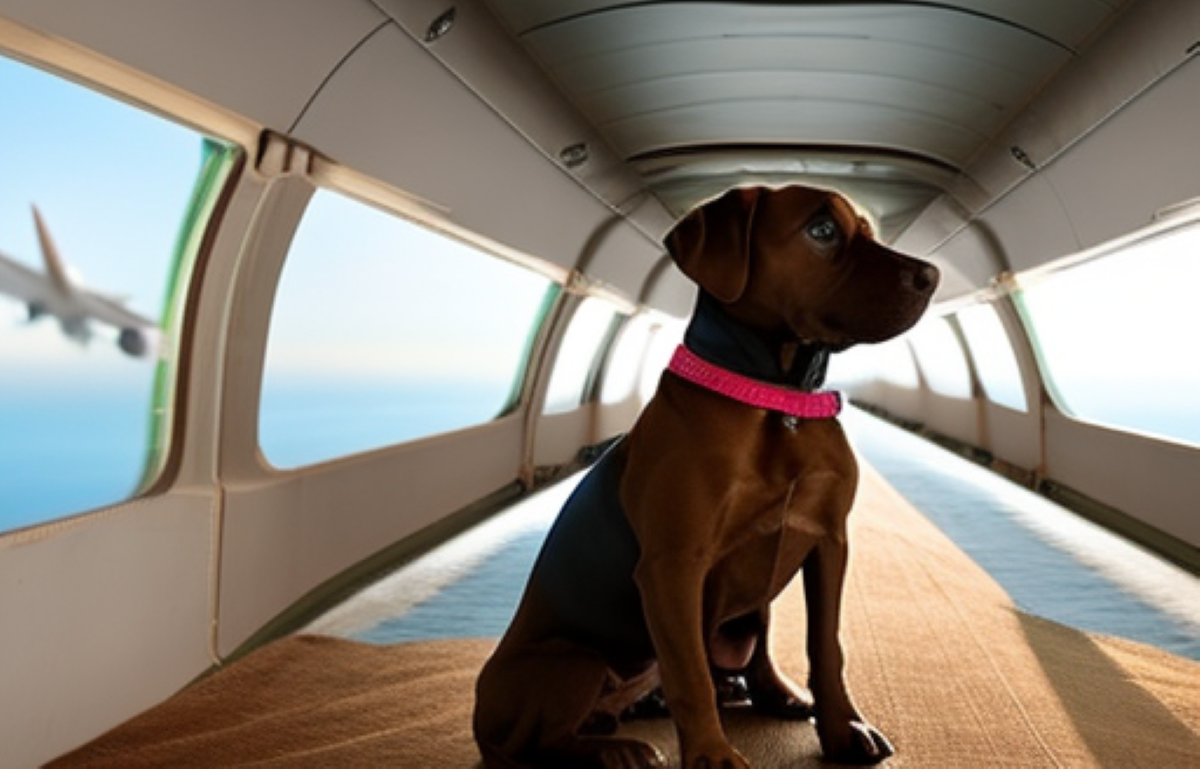 consigli per viaggiare con il tuo cane in aereo
