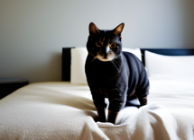 dormire con il gatto nella stessa stanza pro e contro