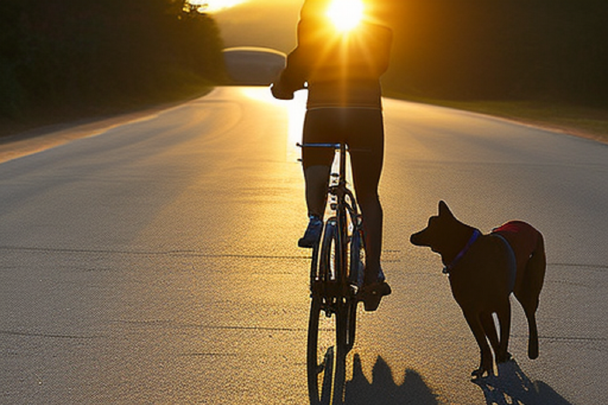 come andare in bici con il cane consigli utili