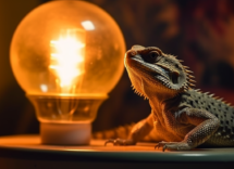 La lampada riscaldante per i rettili serve anche in estate