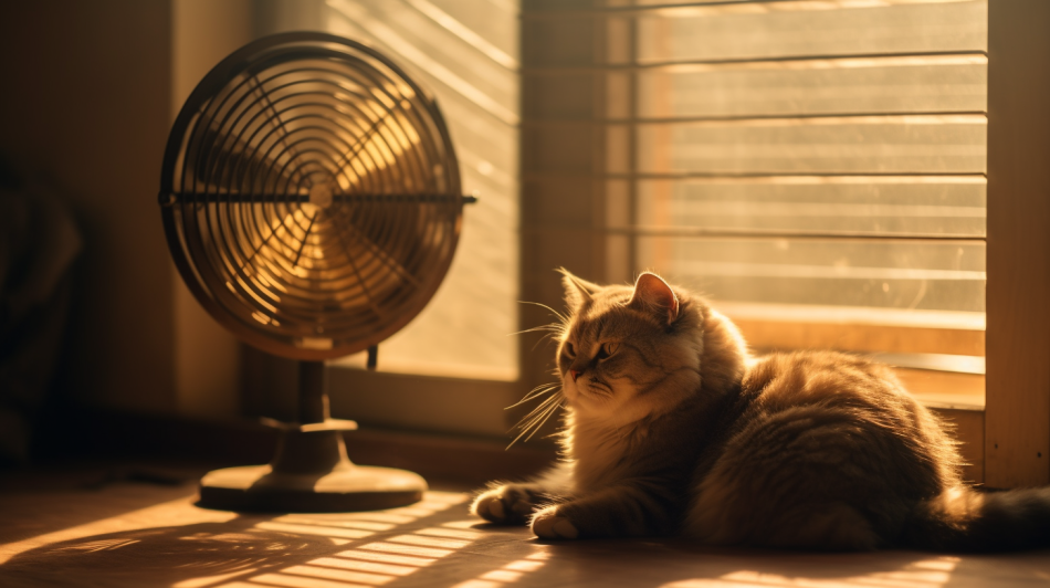 L'aria condizionata e il ventilatore fanno male ai miei animali domestici