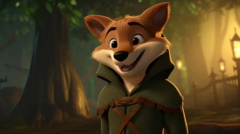 Quali sono gli animali nel film Disney Robin Hood