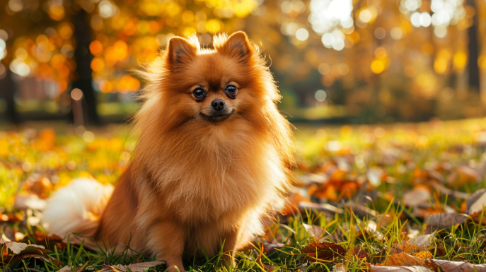 contentcreativestudio a pomeranian dog in the park c9be3b52 240d 4404 a3ff 9fbf449f9b71