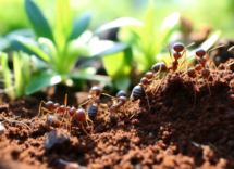 Cosa fare se trovo un formicaio in giardino