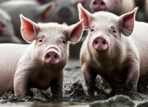 Perché i maiali si rotolano nel fango