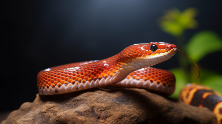 Perché i serpenti hanno la lingua biforcuta