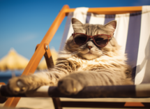Posso portare il gatto in spiaggia?
