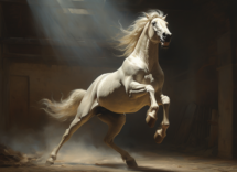 Cosa significa quando un cavallo scalcia?