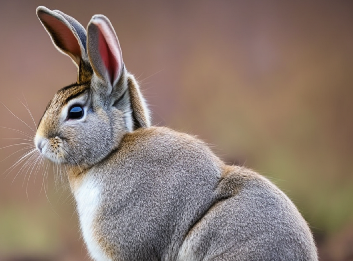 I conigli sono animali dal musetto mobile