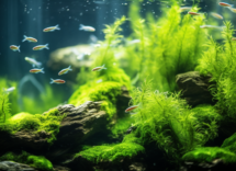 come liberarsi delle alghe filamentose nellacquario