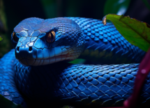 cosa significa sognare un serpente blu