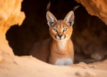 contentcreativestudio a photo of a caracal the desert lynx in i 3c5f30ac 01ad 4c1d 9757 a447009ffd19