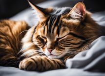 perche il mio gatto spruzza saliva durante il sonno