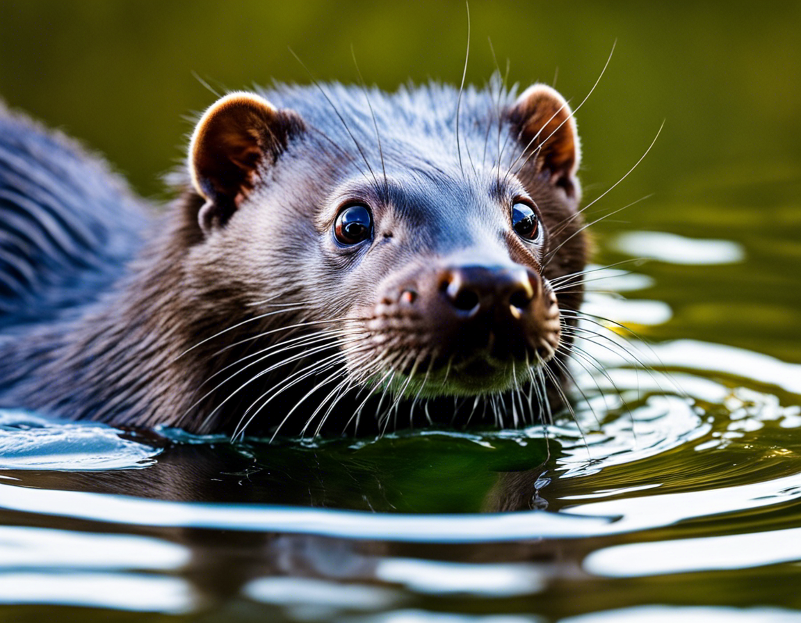 sapevi che il visone e un animale semiacquatico