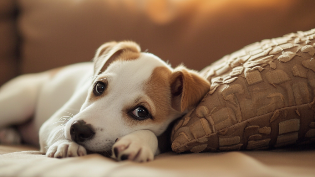 come far abituare il cane a stare in casa