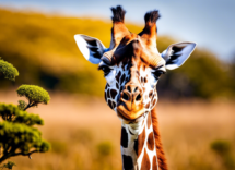 le giraffe non hanno le corde vocali