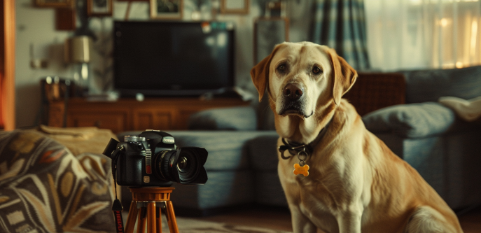 come funzionano le telecamere per cani