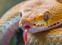 i serpenti percepiscono gli odori con la lingua