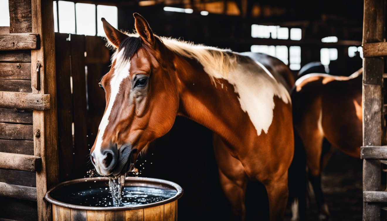 quanta acqua deve bere un cavallo al giorno