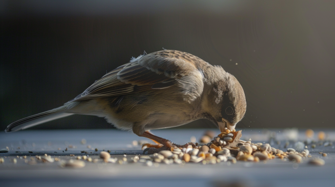 Alimentazione uccellini: quante volte al giorno dargli da mangiare