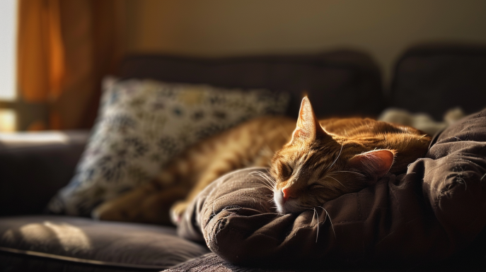 come si fa ad abituare il gatto a dormire da solo