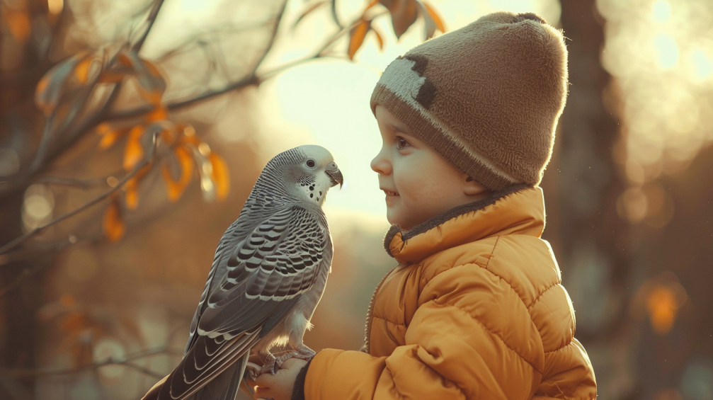 gli uccelli domestici piu adatti ai bambini