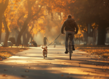 in bici con i cani giusto o sbagliato