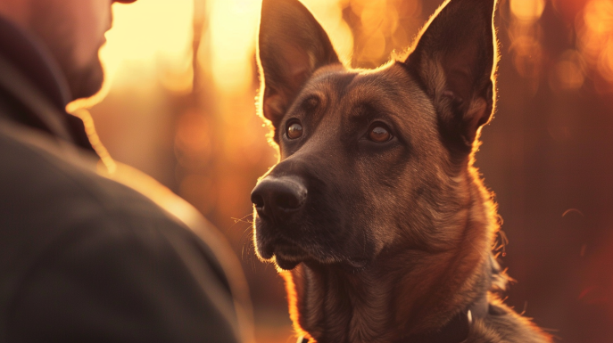 perche il mio cane mi fissa