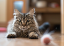 Palle di pelo: come capire se il gatto ne ha una