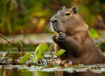 L'alimentazione del capibara