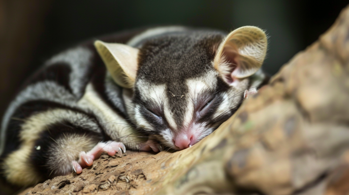 Petauro dello zucchero: dove dorme