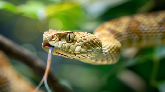 Lingua biforcuta: ce l'hanno tutti i serpenti?