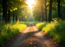 Partecipanti alla camminata benefica con animali