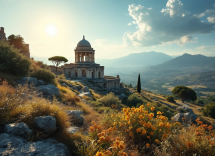 Pellegrinaggio tra natura e animali in armonia