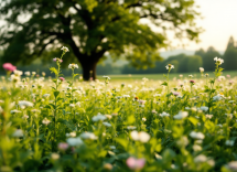 Un cane triste che guarda una foto del suo padrone
