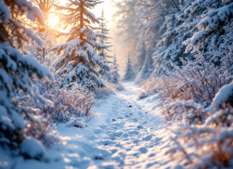 Cane che gioca con decorazioni natalizie