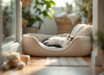 Gatti felici in un'area verde a Forte Marghera