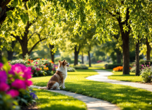 Italiani che interagiscono con i loro animali domestici
