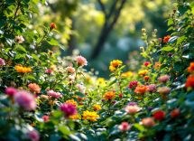 Cane felice con prodotti per la salute e risparmio