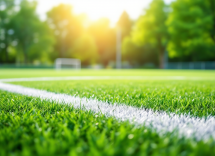 Giovani atleti in azione durante una partita sportiva