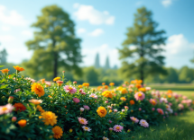 Cane socializzato che gioca con altri cani al parco