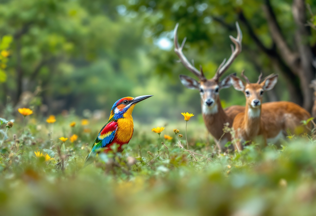Logo di Almo Nature e Patagonia per la biodiversità