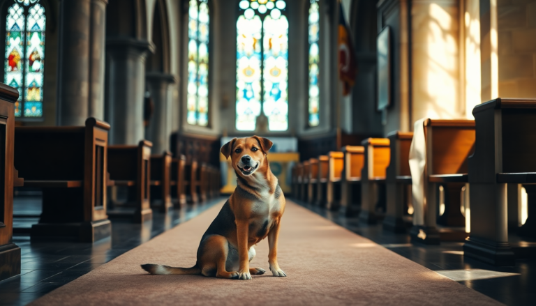 cani in chiesa un dibattito tra fede e amore per gli animali 1749823418