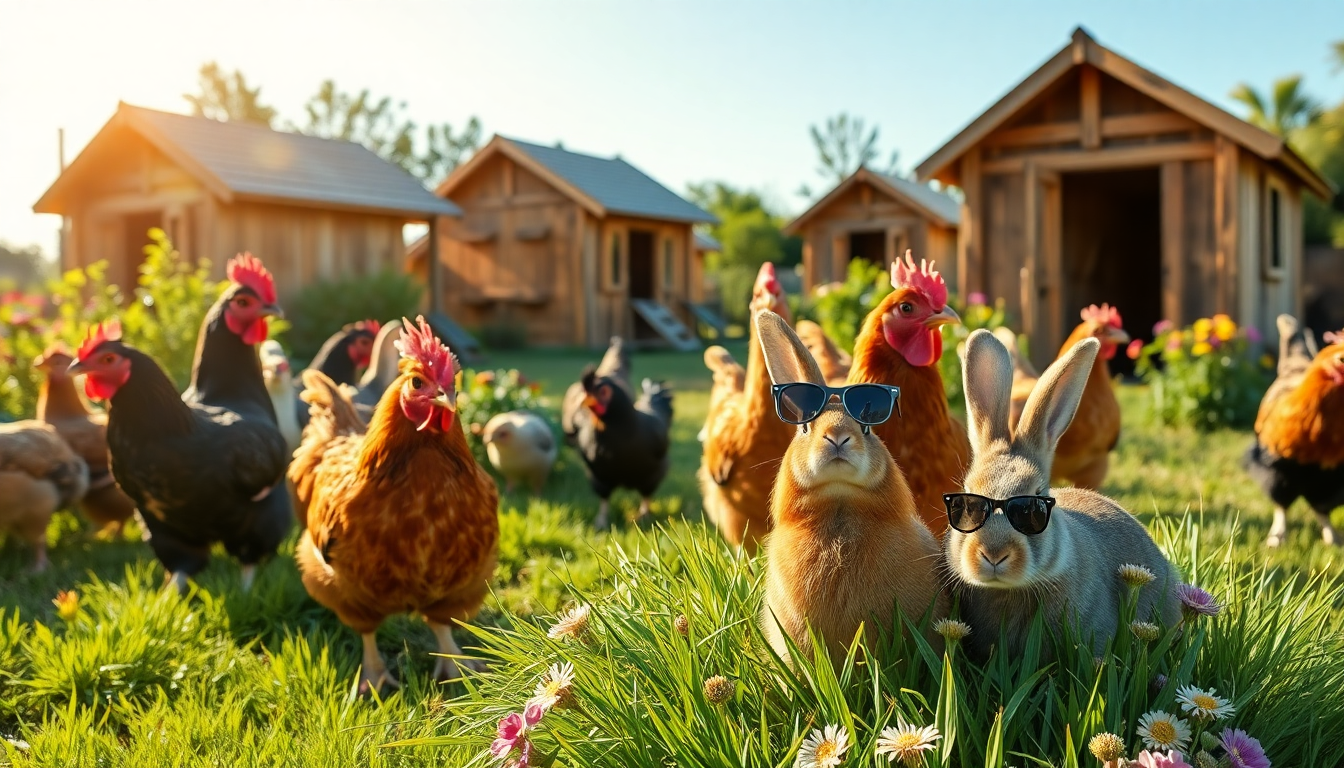 rinfresca il tuo pollaio moda estiva per animali da cortile 1749555454