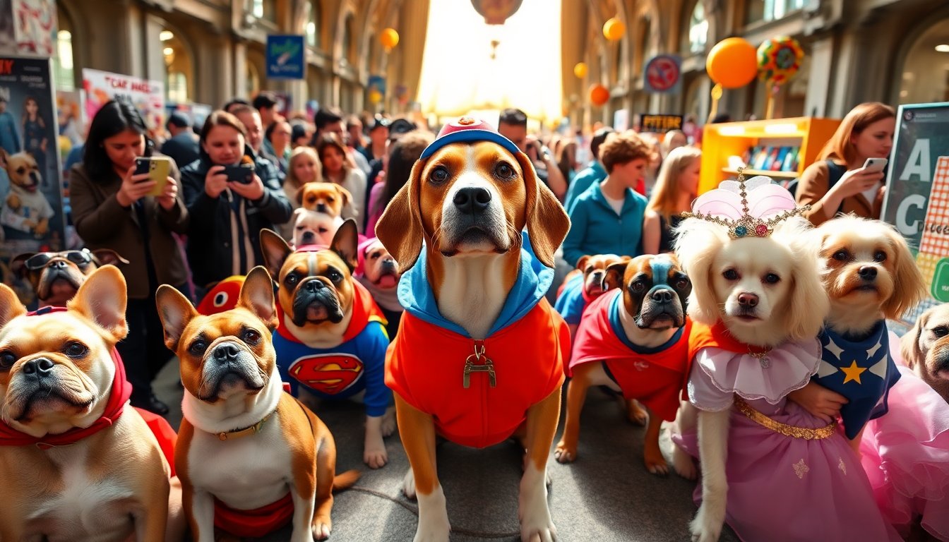 scopri il fascino dei cani in cosplay alle fiere di lucca un fenomeno da non perdere 1763416195