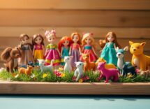 set di giocattoli magici per bambini animali e bambole incantevoli 1762028688