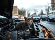 gatti randagi e sicurezza stradale il pericolo nei motori delle auto 1766961526