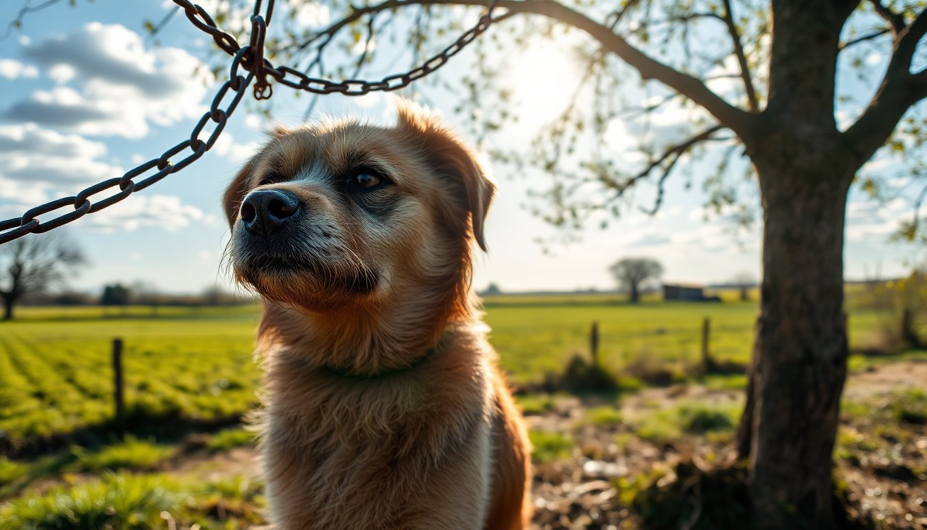 cani legati alla catena affrontare un problema urgente per il benessere animale 1770730871